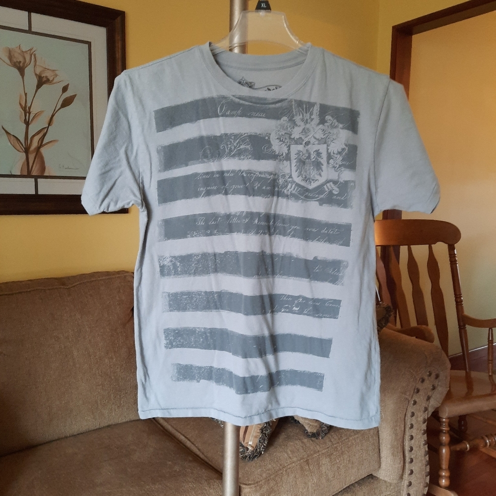 Men's Stranded Cotton Tee Shirt